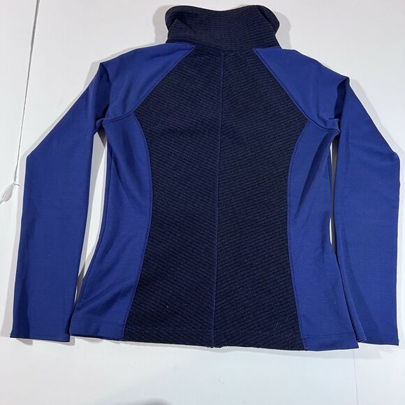 Mountain Hardwear Full Zip Blue Fleece Jacket Sweatshirt Women's Size Small - Picture 8 of 8